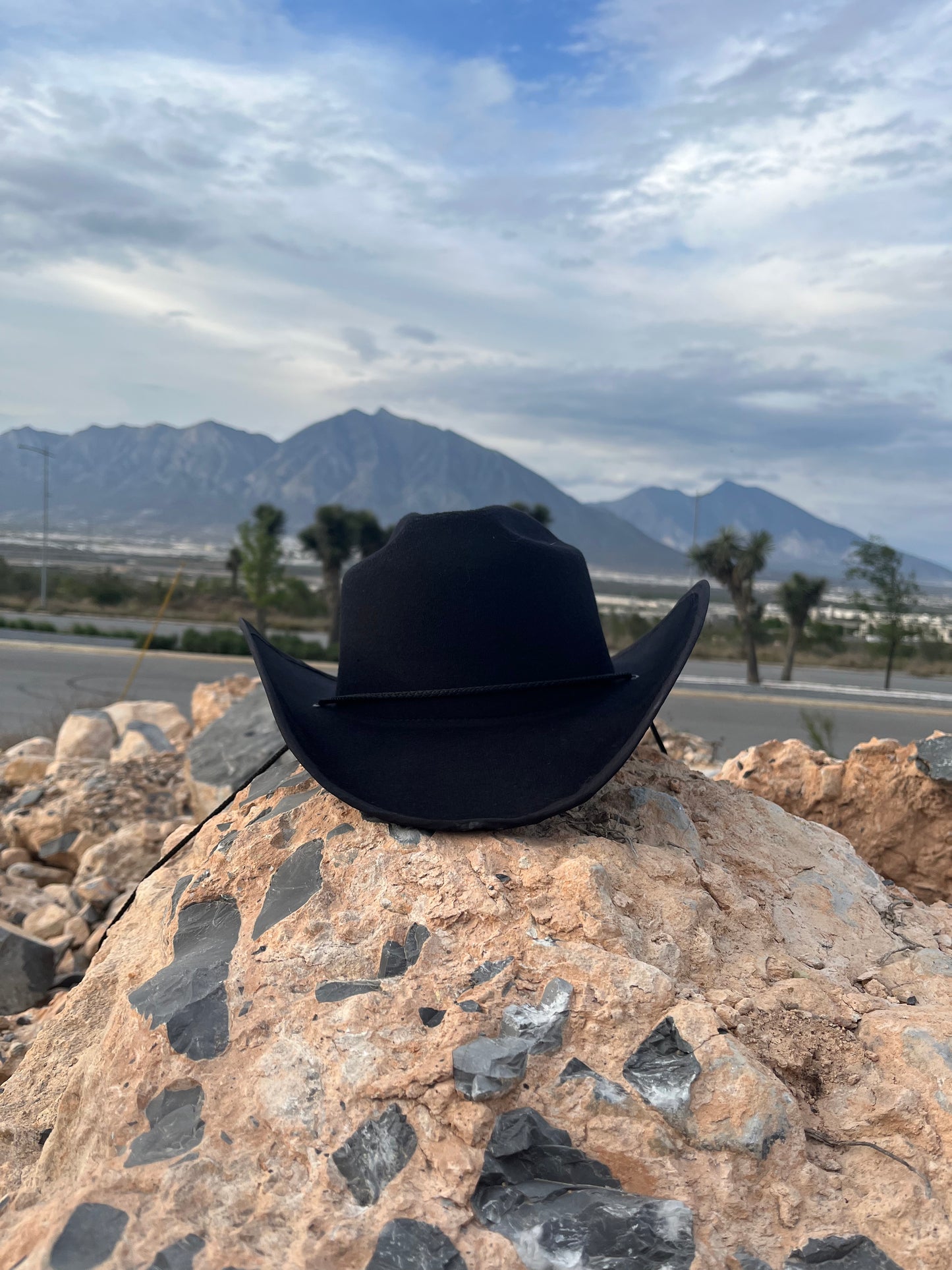 Sombrero Cowgirl - Negro