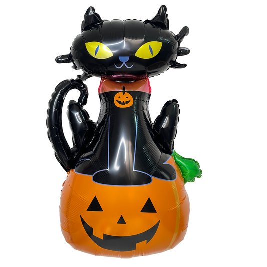 GLOBO HALLOWEEN GATO